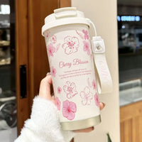 Vaso de Café Portátil de Acero Inoxidable 550 ml